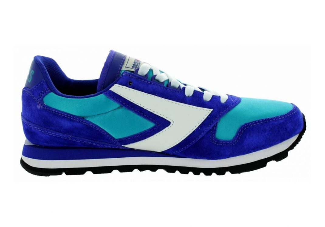 Brooks Chariot Heritage Turquoise/Purple/White