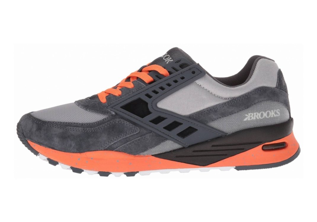 Brooks Regent Anthracite/Orange Clown Fish/Sleet