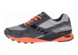 Brooks Regent Anthracite/Orange Clown Fish/Sleet