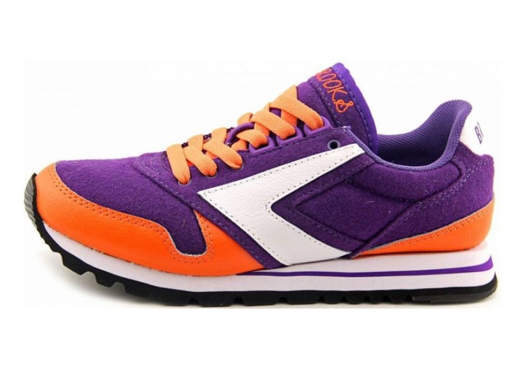 Brooks Chariot Heritage Orange/Royal Purple/White