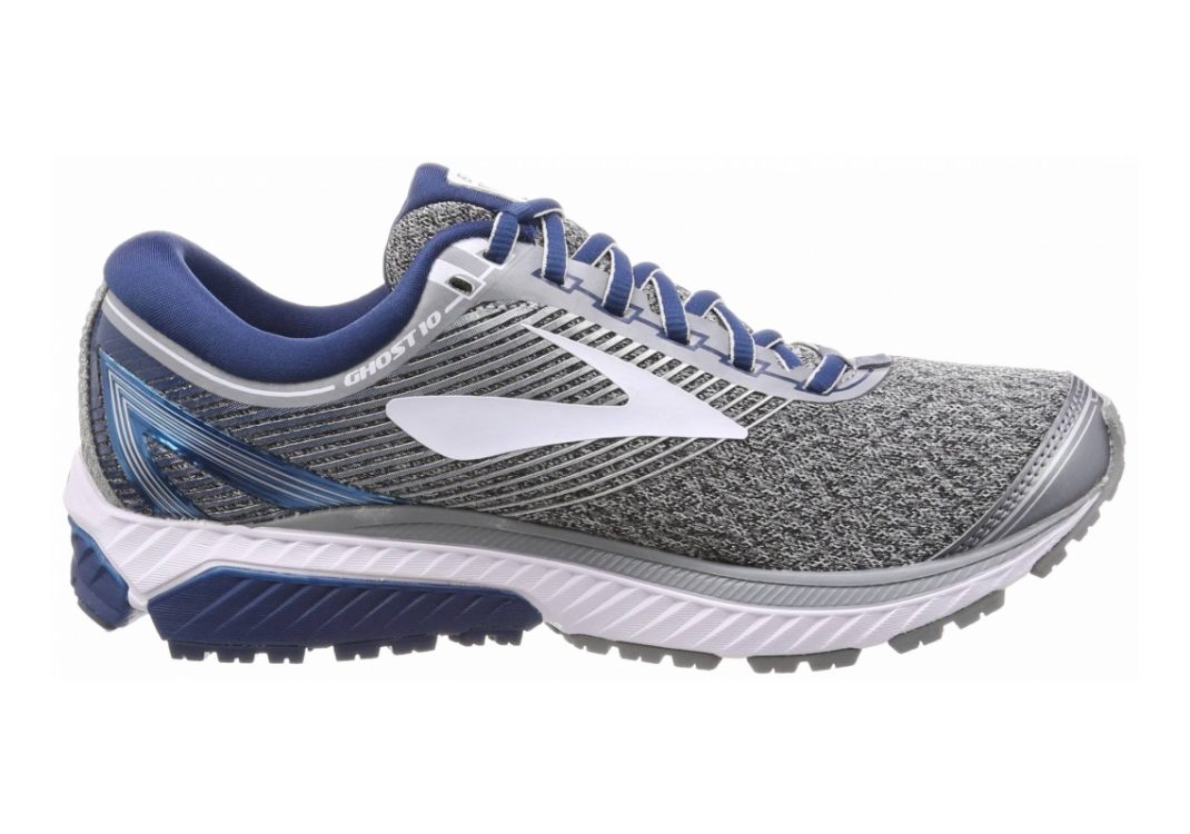 Brooks Ghost 10 Silver/Blue/White