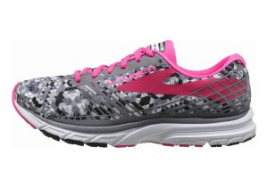 Brooks Launch 3 Kaleidoscope/Black/White/Pink Glo