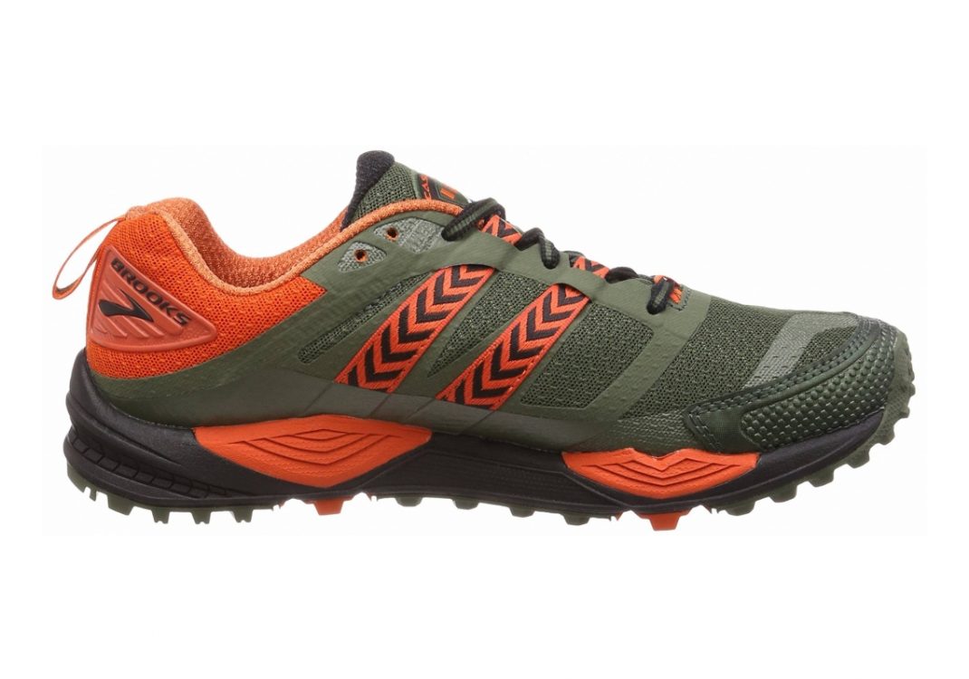 Brooks Cascadia 12 Green/Orange/Black