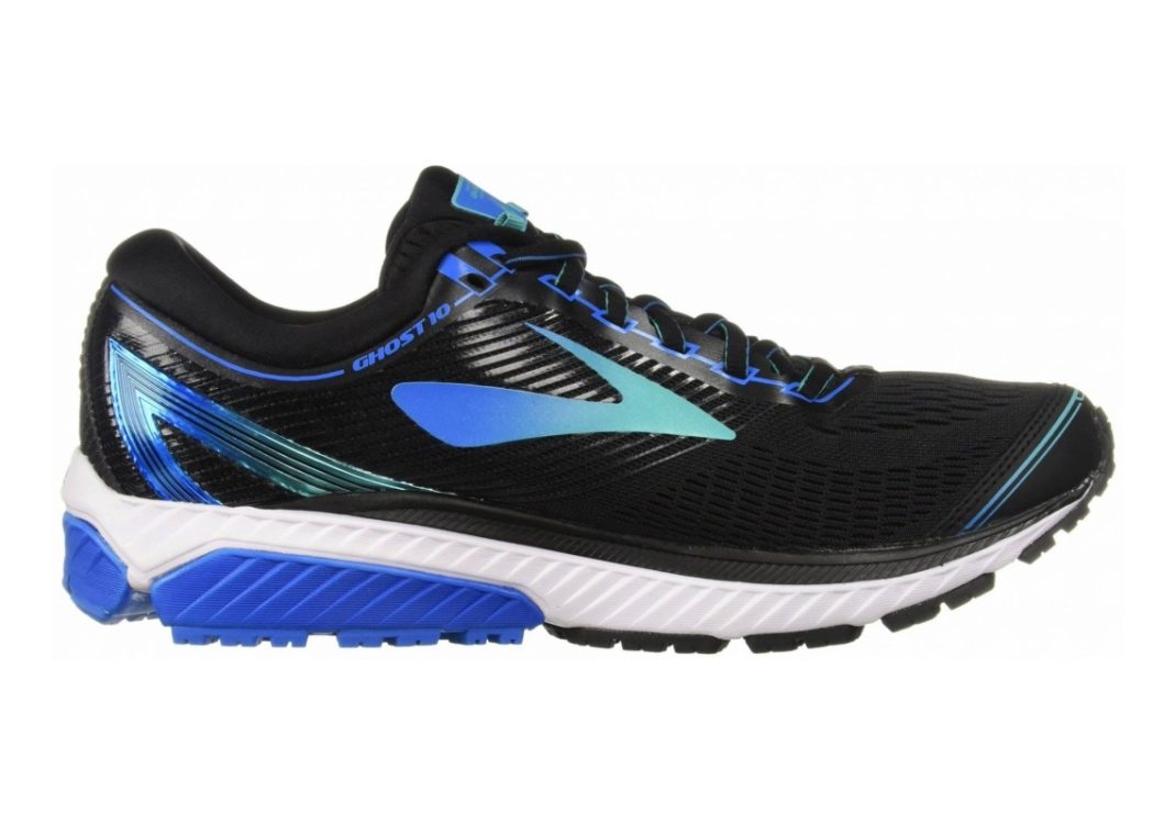 Brooks Ghost 10 Black/Turquoise/Blue