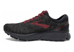 Brooks Ghost 11 Black/White/Merlot