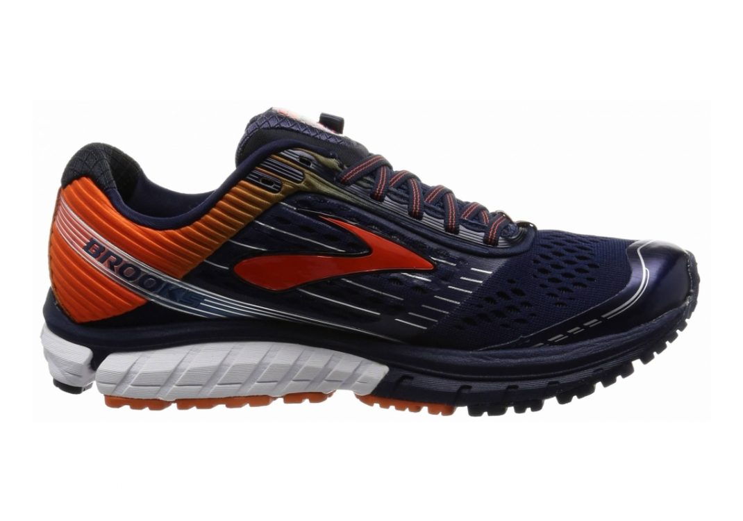 Brooks Ghost 9 (442) Peacoat/Red Orange/Black