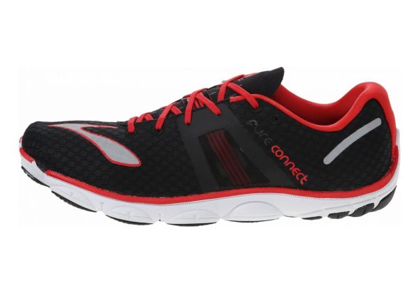 Brooks PureConnect 4 Black/High Risk Red/Silver