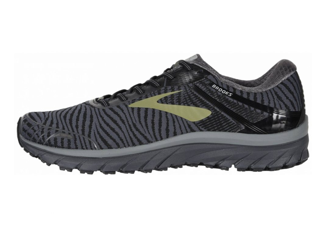 Brooks Adrenaline GTS 18 Black/Olivine/Grey