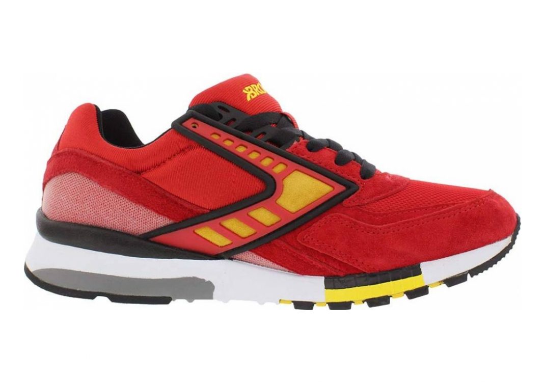 Brooks Regent High Risk Red / Vibrant Yellow-Black