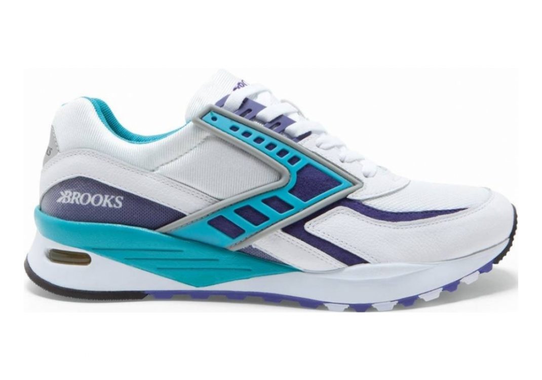 Brooks Regent White/purple Opulance/scuba Blue