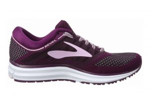 Brooks Revel Plum/Pink/Black