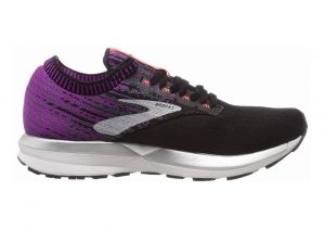 Brooks Ricochet Black / Purple / Coral