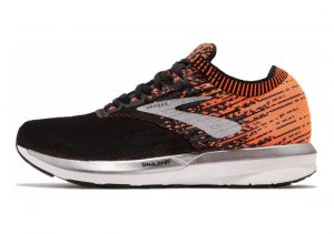 Brooks Ricochet Black / Orange / Ebony