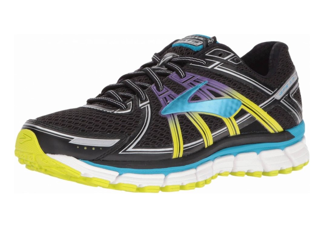 Brooks Adrenaline GTS 17 (080) BLACK/HAWAIIAN OCEAN/LIME