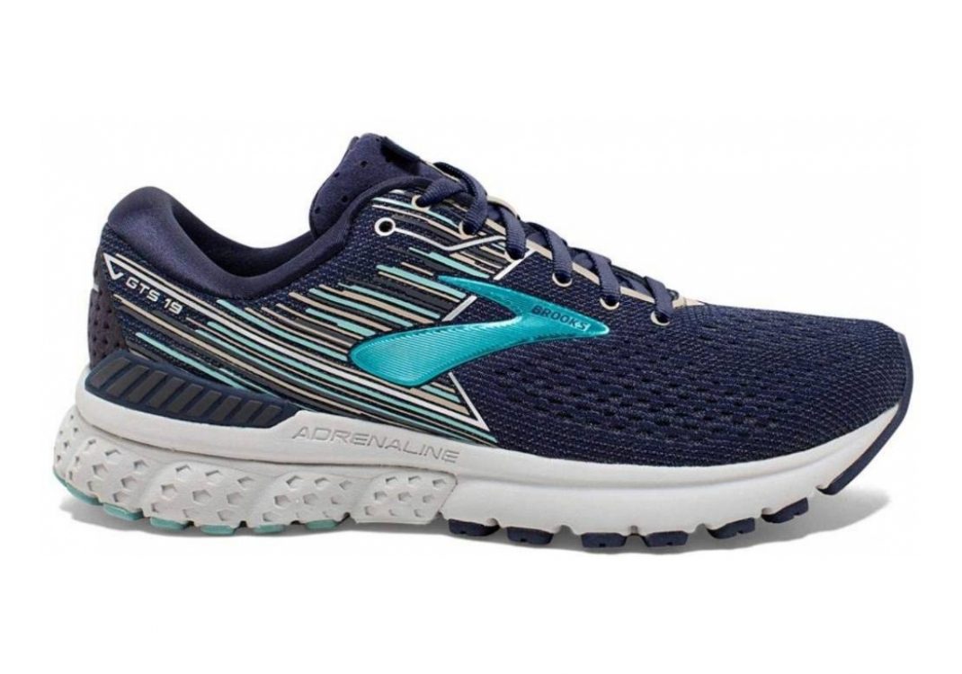 Brooks Adrenaline GTS 19 Navy/Aqua/Tan