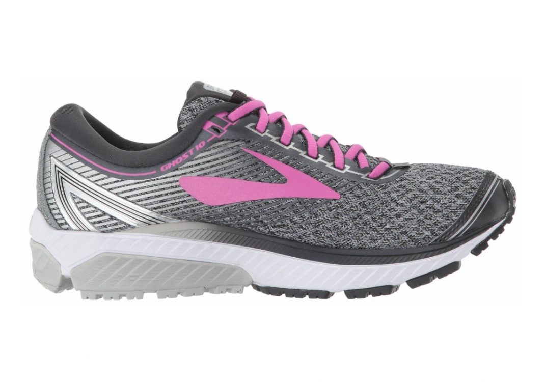 Brooks Ghost 10 Grey/White/Pink
