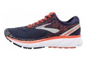 Brooks Ghost 11 Blue (Navy/Coral/Grey 461)