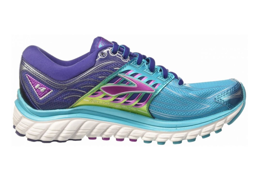 Brooks Glycerin 14 Blue (Scubablue/Navyblue/Purplecactusflower 477)
