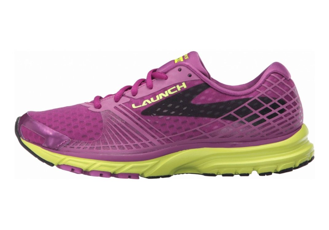 Brooks Launch 3 Hollyhock/Nightlife/Black