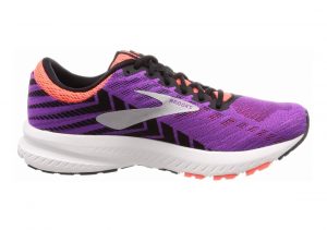 Brooks Launch 6 Purple / Black / Coral