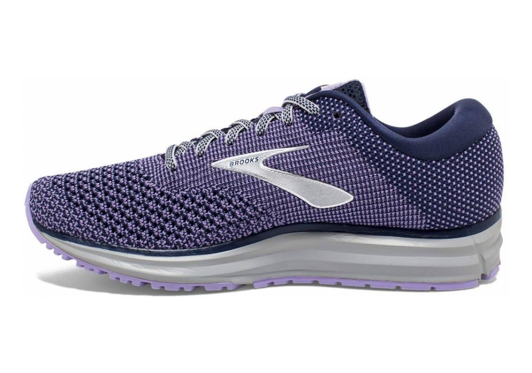 Brooks Revel 2 Blue/Purple Rose/Grey