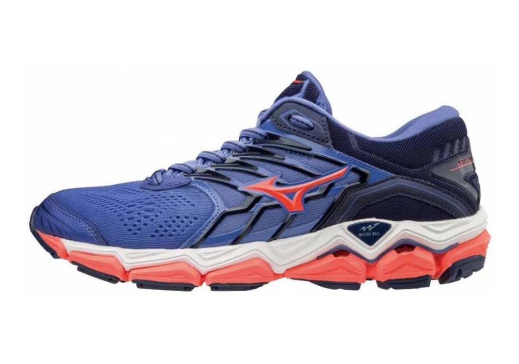 Mizuno Wave Horizon 2 Orange / Purple / White