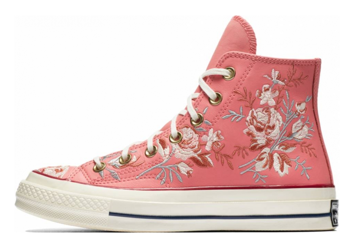 chuck 70 floral leather low top