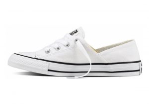 Converse Chuck Taylor All Star Coral Ox  Blanc (Weiß / Schwarz Weiß / Schwarz)