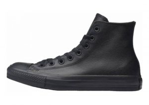 Converse Chuck Taylor All Star Core Leather Hi Black/Black/Black