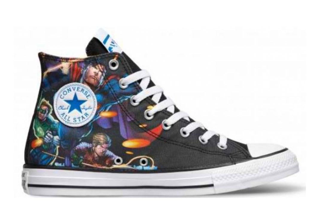 Dc comics high tops on sale