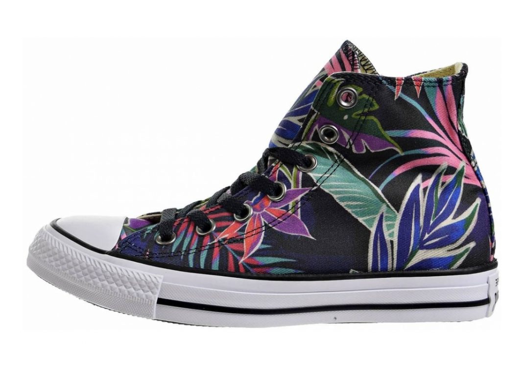 Converse Chuck Taylor All Star Floral Print High Top FUCHSIA GLOW/MENTA/WHITE