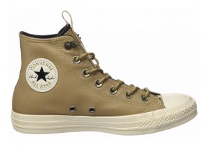 Converse Chuck Taylor All Star Leather High Top Beige