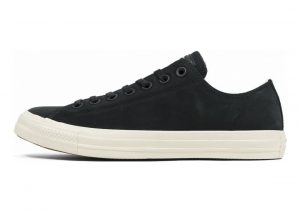 Converse Chuck Taylor All Star Leather Ox Black (Black/Driftwood/Driftwood 001)