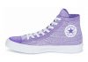 Converse Chuck Taylor All Star x Nike Flyknit High Top Purple