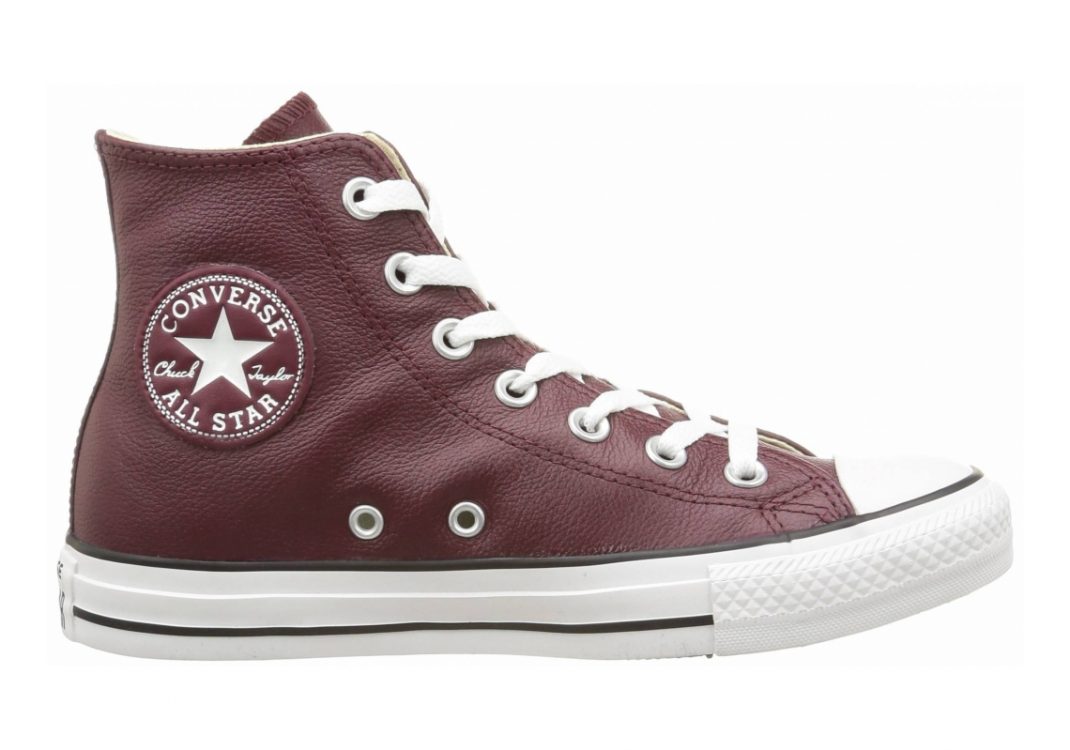Converse Chuck Taylor All Star Leather High Top Deep Bordeaux