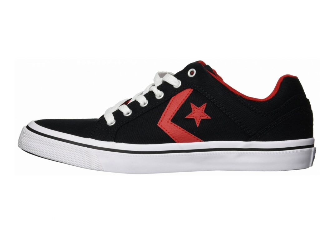 Converse El Distrito Black/Enamel Red/White