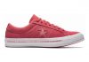 Converse One Star Premium Suede Low Top Paradise Pink/ Geranium Pink