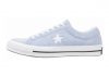 Converse One Star Premium Suede Low Top azul claro