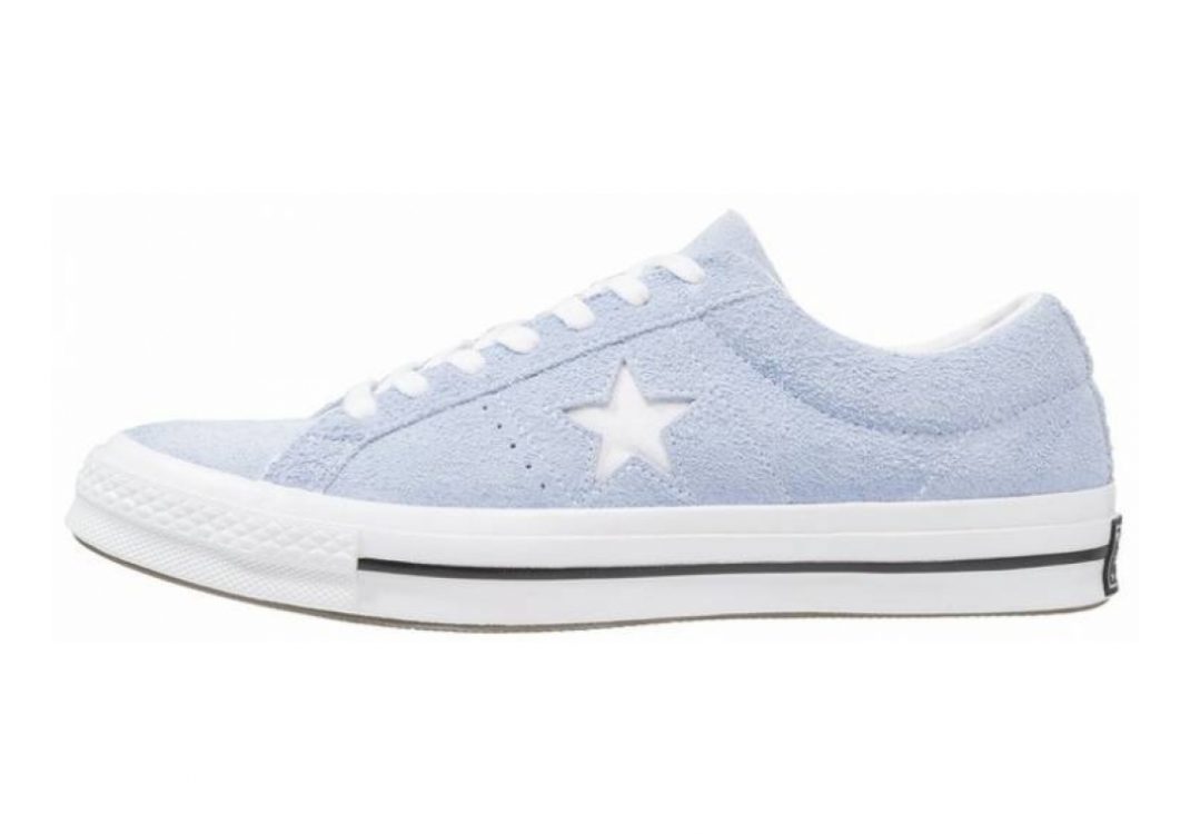 Converse one cheap star suede blue