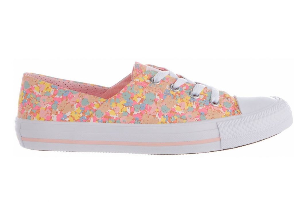 Converse Chuck Taylor All Star Coral Ox  Blanco, Rosado (Vapor Pink/Sunset Glow/Porpoise/White)