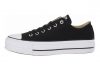 Converse Chuck Taylor All Star Lift Canvas Low Top  Black/White/White