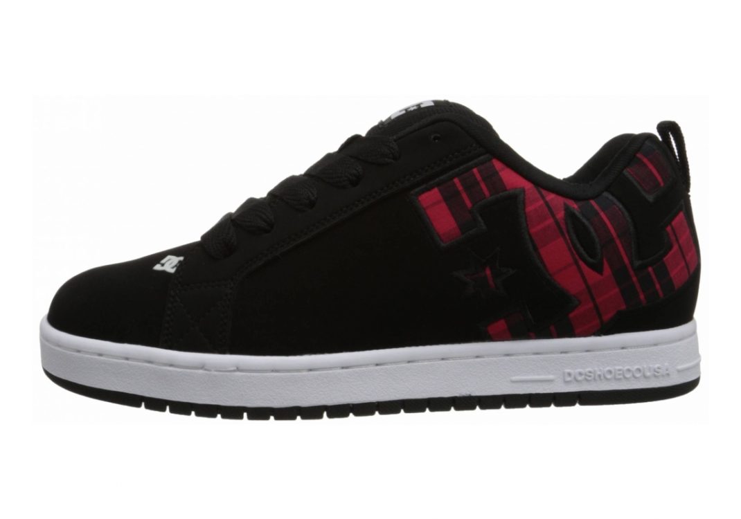 DC Court Graffik SE Black Plaid