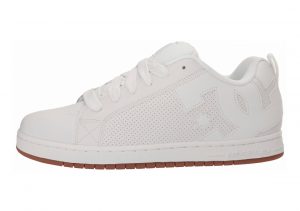 DC Court Graffik White/White/Gum