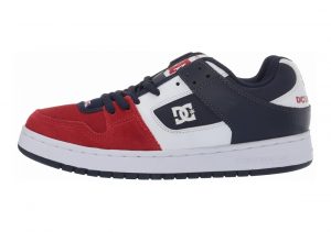 DC Manteca  White/Navy/Red