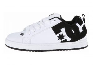 DC Court Graffik SE Bianco (White/White/Black)
