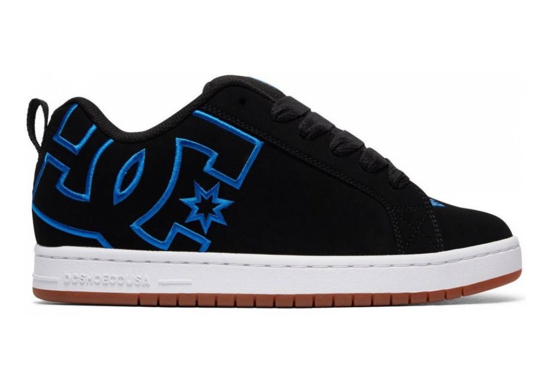 DC Court Graffik Black/Black/Blue