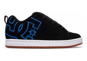 DC Court Graffik Black/Black/Blue