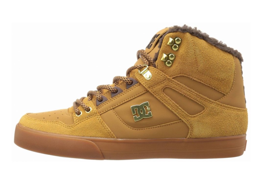 DC Spartan WC High Top Wheat/Dk Chocolate