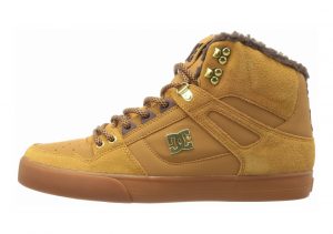 DC Spartan WC High Top Wheat/Dk Chocolate