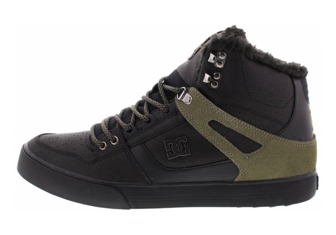 DC Spartan WC WNT High Top Black (Black Olive)